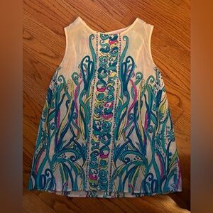 Lilly Pulitzer Silk Tank Top